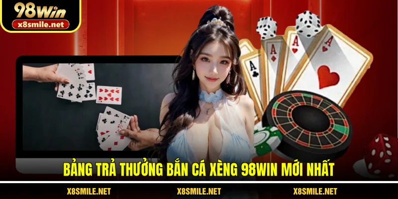 Bảng trả thưởng bắn cá Xèng 98Win mới nhất